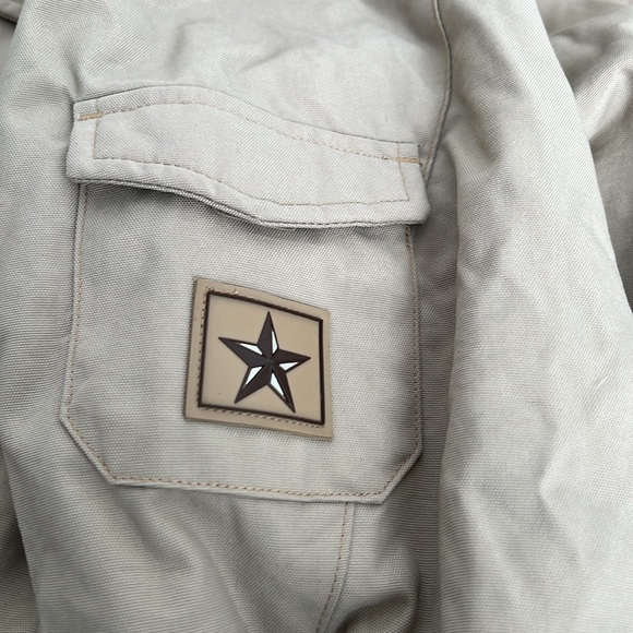 Men’s size xl massimo winter ski jacket khaki color - Picture 6 of 6